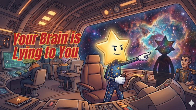 Your brain is lying to you and how to fix it.