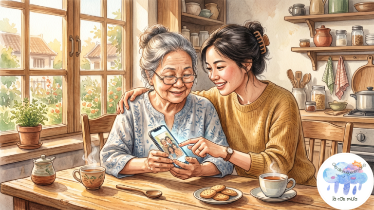 THẾ GIỚI CHẠY NHANH QUÁ, MẸ KHÔNG THEO KỊP